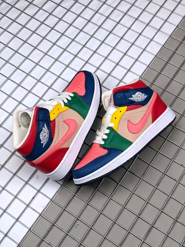 Jordan 1 Mid Multi Color (2022) DN3738-400 - forfoot.ru
