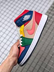 Jordan 1 Mid Multi Color (2022) DN3738-400 - 4