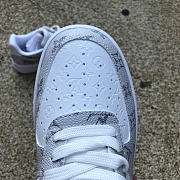 Giày Louis Vuitton x Nike Air Force 1 Low By Virgil Abloh ‘Grey’ - 3