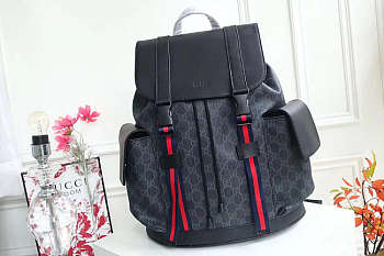 Gucci Soft GG Supreme backpack 450958 - 34-42-16cm