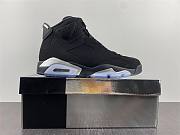 Air Jordan 6 metallic silver black and silver dx2836-001 - 3