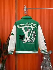LV VARSITY LEATHER JACKET - 3