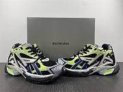 Balenciaga Runner Green Blue Black Grey 677403W3RB55179 - 2