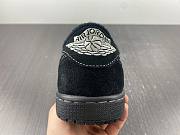 New Travis Scott x Air Jordan 1 Low OG Black and White Line Barb - DM7866-100 - 3
