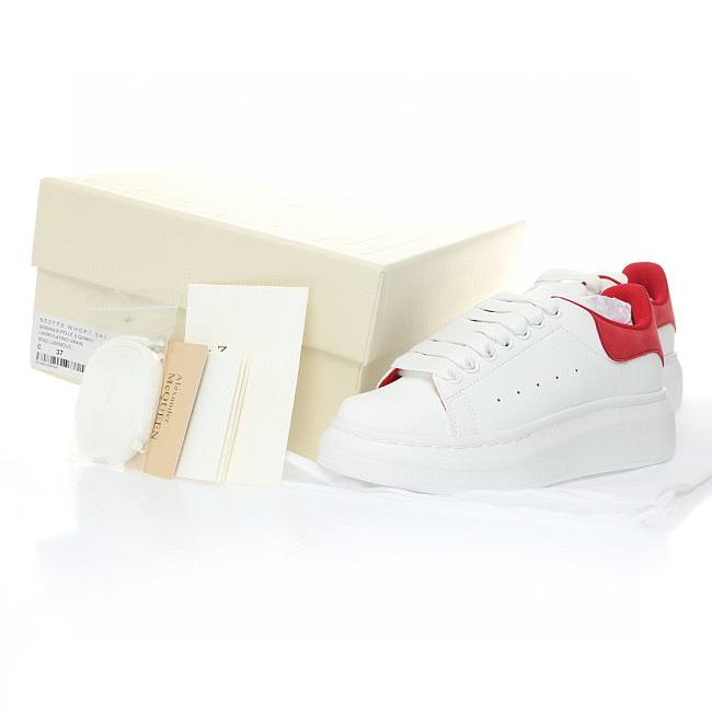 Alexander McQueen Oversized Sneakers Red 553770 WHGP7 9412 - 1
