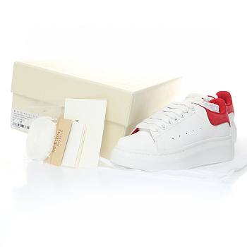 Alexander McQueen Oversized Sneakers Red 553770 WHGP7 9412