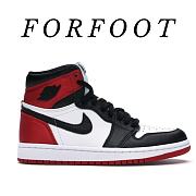  Air Jordan 1 satin WMNS BLACK TOE CD0461-016 - 1