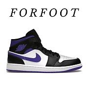 Air Jordan 1 Mid Dark Iris 554724-095 - 1