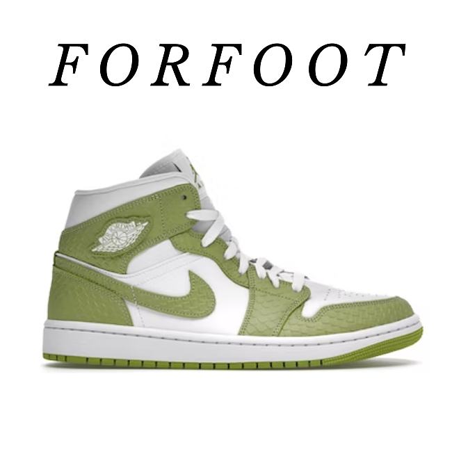 Jordan 1 Mid Green Python (W) DV2959-113 - 1