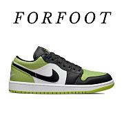 Jordan 1 Low Snakeskin Vivid Green (W) DX4446-301 - 1