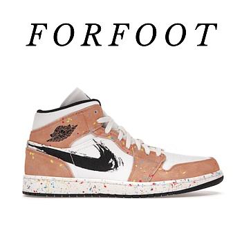 Air Jordan 1 Mid SE Brushstroke - DA8005-100