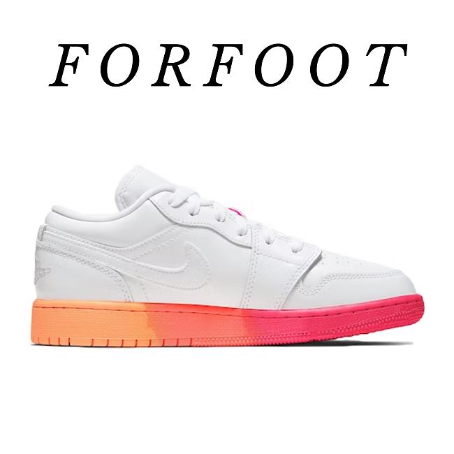 Air Jordan 1 Low Sunrise (GS) - 554723-100 - 1