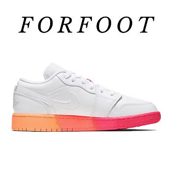Air Jordan 1 Low Sunrise (GS) - 554723-100