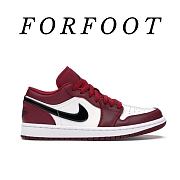 Air Jordan 1 Low Noble Red - 553558-604 - 1