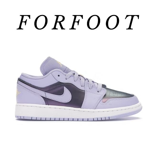 Air Jordan 1 Low Oxygen Purple (GS) - 554723-505  - 1