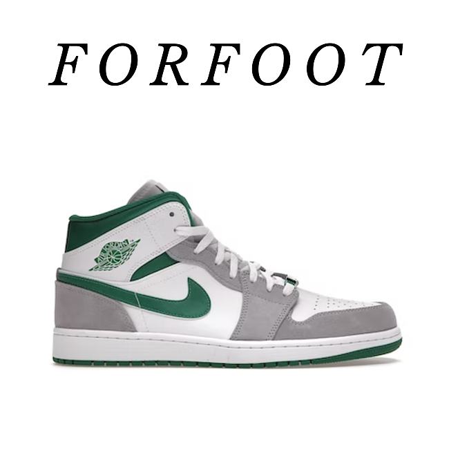 Air Jordan 1 Mid Grey Green DC7294-103 - 1