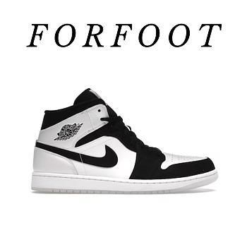 Air Jordan 1 Mid White Black Diamond DH6933-100
