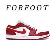 Jordan 1 Low Gym Red White 553558-611 - 1