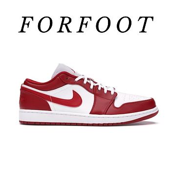 Jordan 1 Low Gym Red White 553558-611