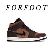 Air Jordan 1 Mid SE Dark Chocolate DC7294-200 - 1