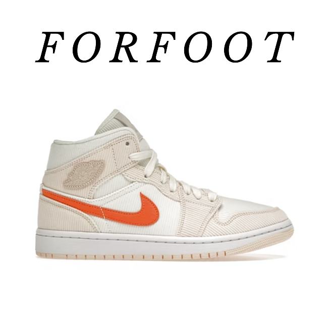 Air Jordan 1 Mid SE Corduroy Sail DA8009-108 - 1