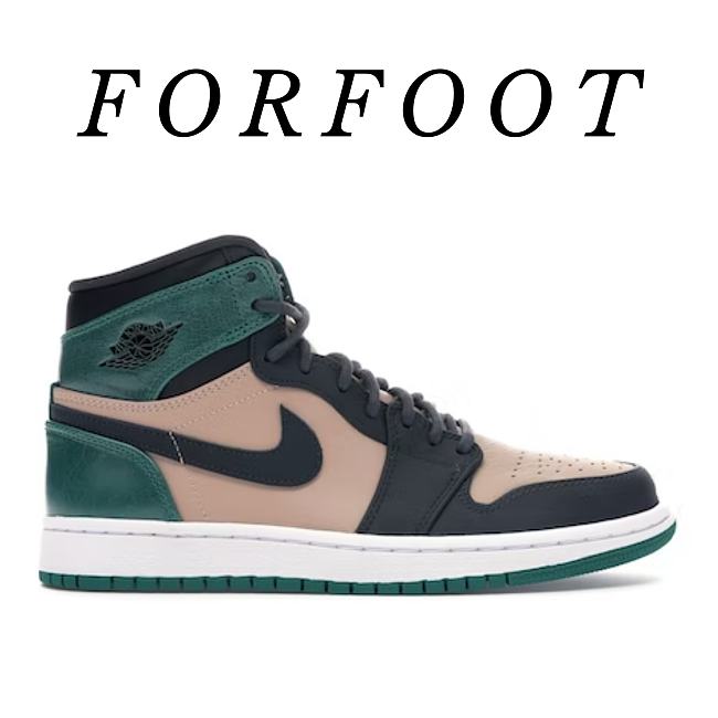 Air Jordan 1 Retro High Bio Beige Anthracite Mystic Green (W)  AH7389-203 - 1