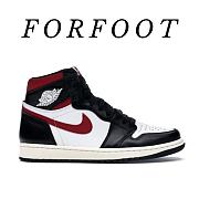 Air Jordan 1 Retro High Black Gym Red 555088-061 - 1