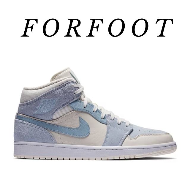 Air Jordan 1 Mid Mixed Textures Blue  DA4666-100 - 1