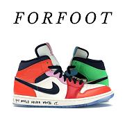 Nike Air Jordan 1 Mid SE Fearless Melody Ehsani (W) CQ7629-100 - 1