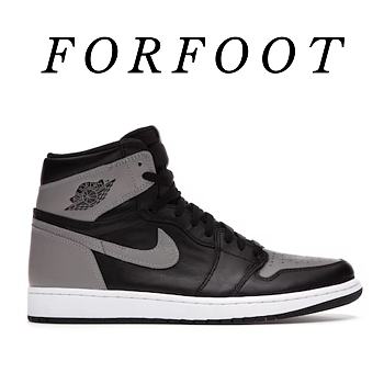  Air Jordan 1 Retro High OG “Shadow”555088-013