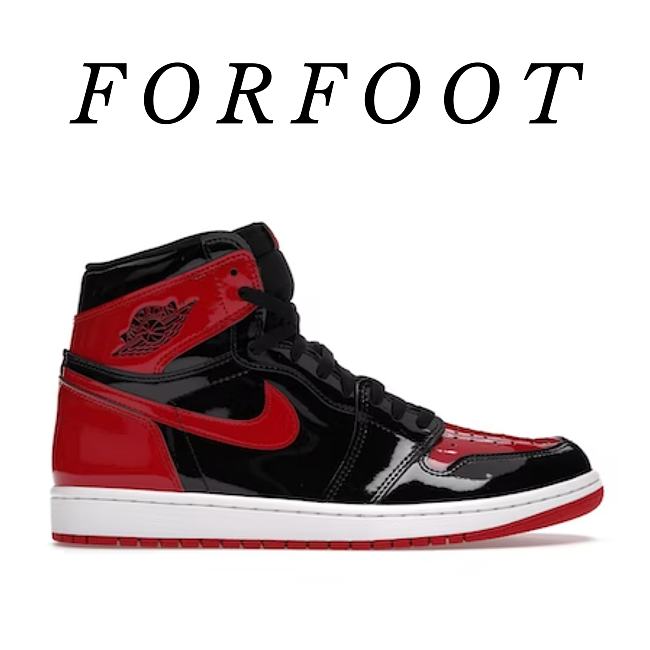 Air Jordan 1 High OG Bred Patent 555088-063 - 1