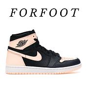 Air Jordan 1 Retro High Black Crimson Tint 555088-081 - 1
