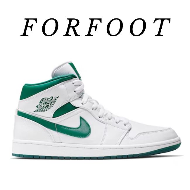 Air Jordan 1 Mid White Mystic Green CD6759103 - 1