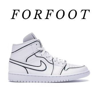 Air Jordan 1 Mid Iridescent Reflective White (W) CK6587-100