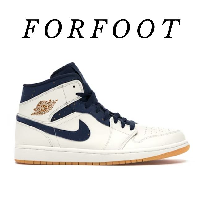 Air Jordan 1 Retro Mid Jeter AH6342-104 - 1
