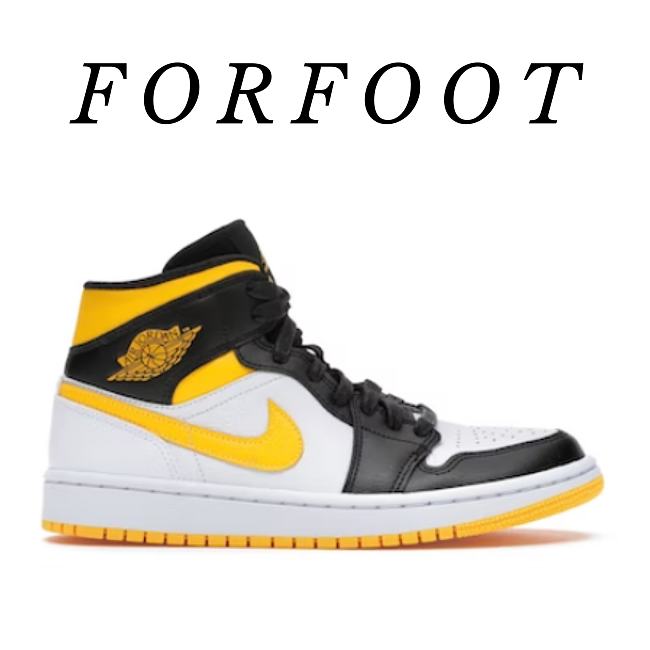 Air Jordan 1 Mid Laser Orange Black (W) CV5276 107 - 1