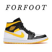 Air Jordan 1 Mid Laser Orange Black (W) CV5276 107 - 1