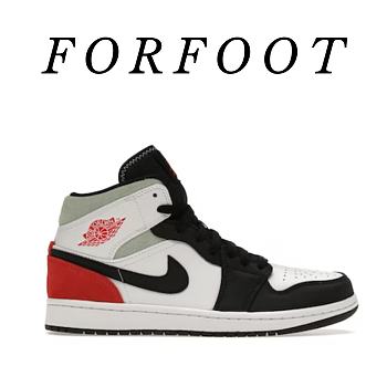 Air Jordan 1 Mid SE Union Black Toe 852542-100