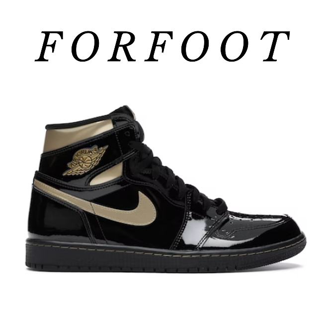 Air Jordan 1 Retro High Black Metallic Gold (2020) 555088-032 - 1