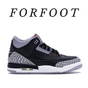 Air Jordan 3 Retro Black Cement (2018) (GS) 854261-001 - 1