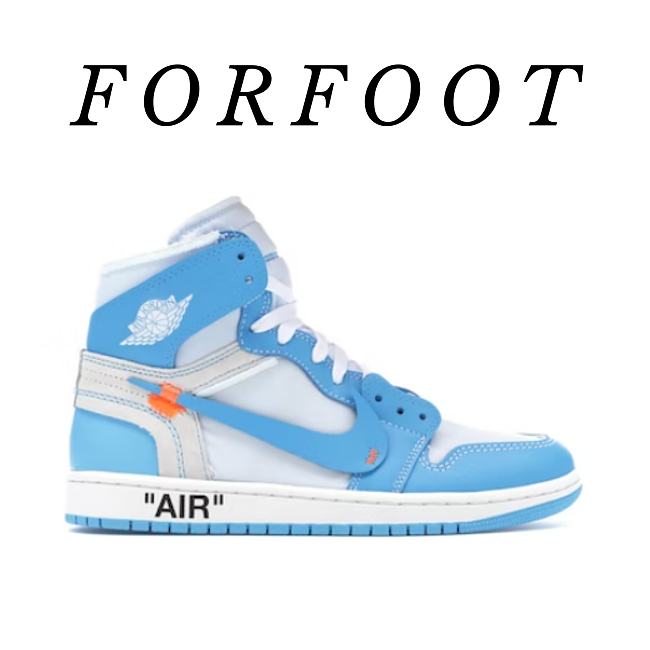 Air Jordan 1 x  OFF-WHITE High OG University blueAQ0818-148 - 1