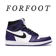 Air Jordan 1 Court Purple 555088-500 - 1