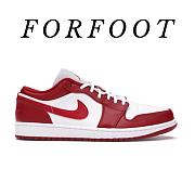 Air Jordan 1 Low Gym Red White 553558611 - 1