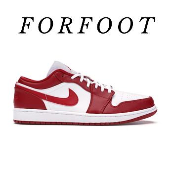 Air Jordan 1 Low Gym Red White 553558611