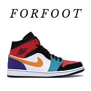 Air Jordan 1 Mid Bred Multi-Color 554724125 - 1