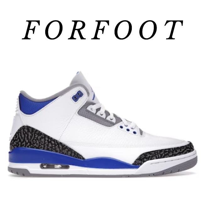  Air Jordan 3 Retro Racer Blue CT8532-145 - 1