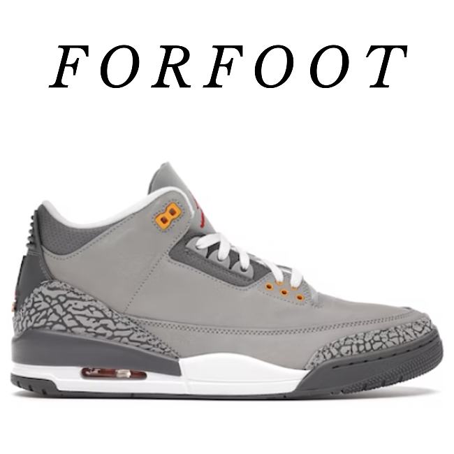 Air Jordan 3``Cool Gray''  - 1
