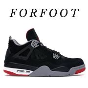  Air Jordan 4 Retro Bred 308497-060 - 1