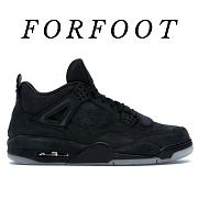 Air Jordan 4 Retro Kaws Black 930155-001 - 1