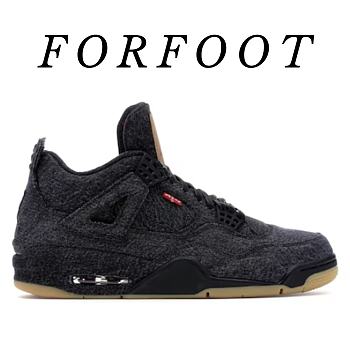 Air Jordan 4 Retro Levi's Black (Levi's Tag) AO2571-001
